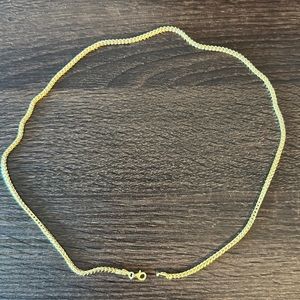 Gold JAXXON Franco Chain 2.5mm 22 Inch
